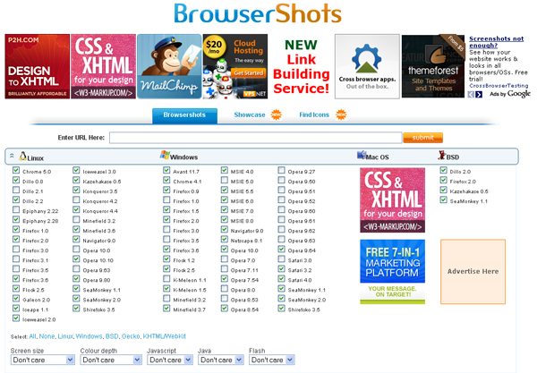 browsershots