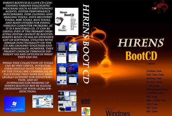 hirens boot cd